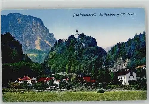Bad Reichenhall St. Pankraz Karlstein x 1925