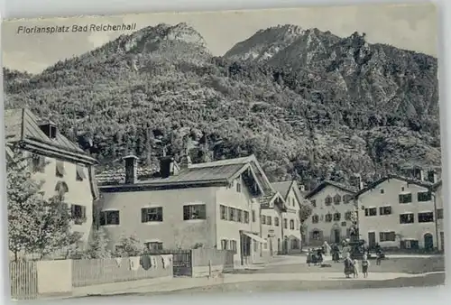 Bad Reichenhall Floriansplatz x 1909
