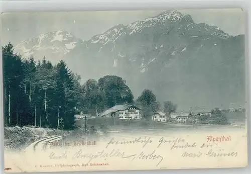 Bad Reichenhall Alpenthal x 1900