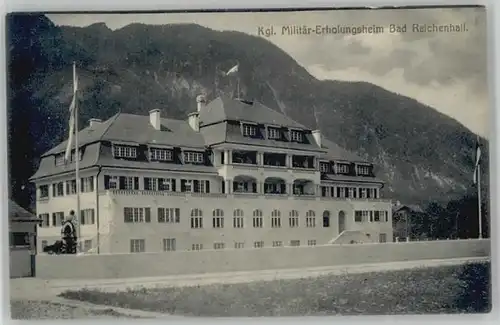 Bad Reichenhall Militaer-Erholungsheim x 1916