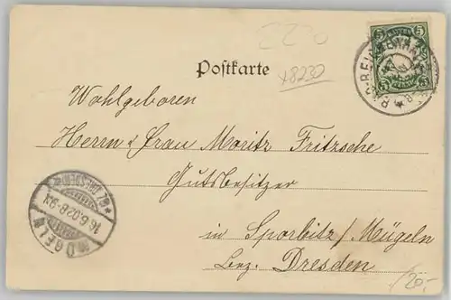 Bad Reichenhall Nesselgraben x 1902