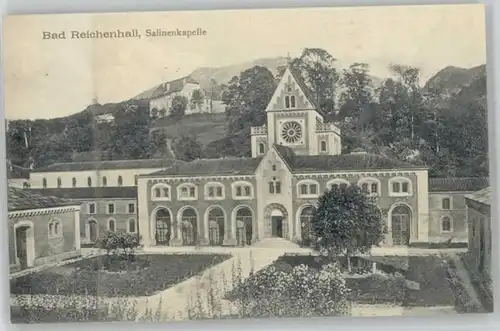 Bad Reichenhall Bad Reichenhall Salinenkapelle ungelaufen ca. 1910 / Bad Reichenhall /Berchtesgadener Land LKR