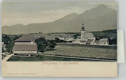 Bad Reichenhall Bad Reichenhall Grossgmain ungelaufen ca. 1900 / Bad Reichenhall /Berchtesgadener Land LKR