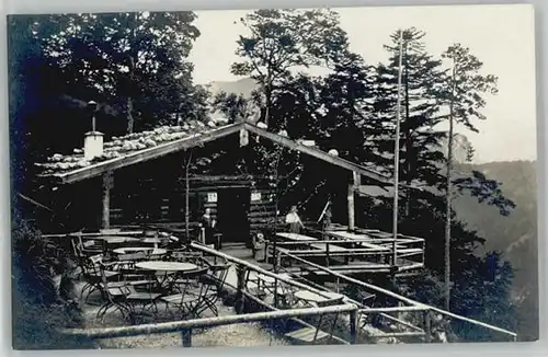 Bad Reichenhall Bad Reichenhall Bildstoeckl Alm ungelaufen ca. 1910 / Bad Reichenhall /Berchtesgadener Land LKR