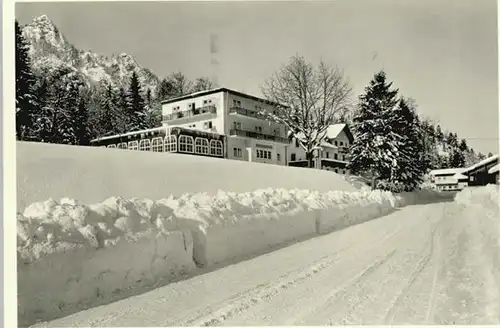 Bad Reichenhall Erholungsheim Hallthurm x 1955