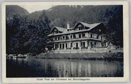 Berchtesgaden Hintersee Hotel Post x 1920