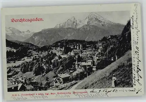 Berchtesgaden  x 1904