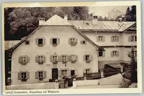 Berchtesgaden Berchtesgaden Schloss Fuerstenstein ungelaufen ca. 1920 / Berchtesgaden /Berchtesgadener Land LKR