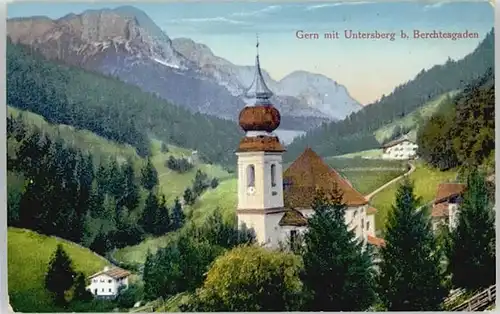 Berchtesgaden Gern bei Berchtesgaden ungelaufen ca. 1920 / Berchtesgaden /Berchtesgadener Land LKR