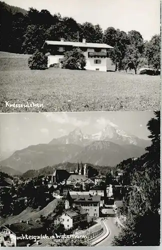Berchtesgaden Berchtesgaden Kressenlehen ungelaufen ca. 1955 / Berchtesgaden /Berchtesgadener Land LKR