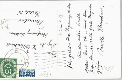 Berchtesgaden Watzmann x 1953