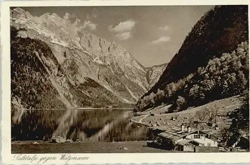 Berchtesgaden Berchtesgaden Saletalp Watzmann ungelaufen ca. 1930 / Berchtesgaden /Berchtesgadener Land LKR