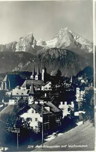 Berchtesgaden Watzmann x 1931