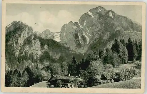 Berchtesgaden Berchtesgaden Wirtschaft Vorderbrand ungelaufen ca. 1920 / Berchtesgaden /Berchtesgadener Land LKR