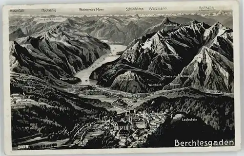 Berchtesgaden Fliegeraufnahme x 1934