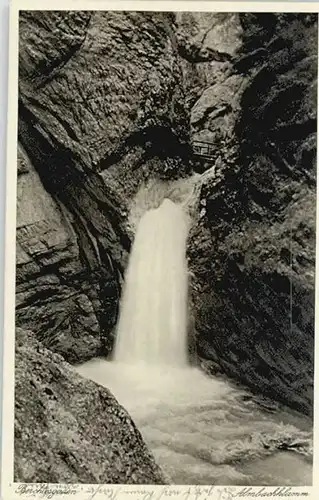 Berchtesgaden Almbachklamm x 1933