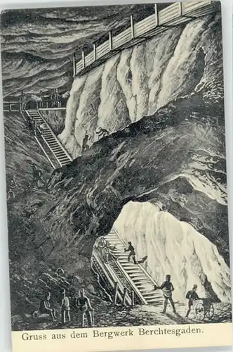 Berchtesgaden Berchtesgaden Bergwerk ungelaufen ca. 1910 / Berchtesgaden /Berchtesgadener Land LKR