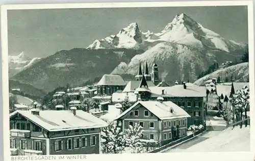 Berchtesgaden Watzmann x 1940