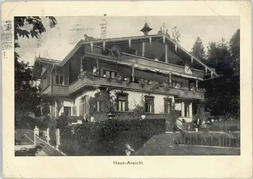 Berchtesgaden Villa Waldrast x 1928