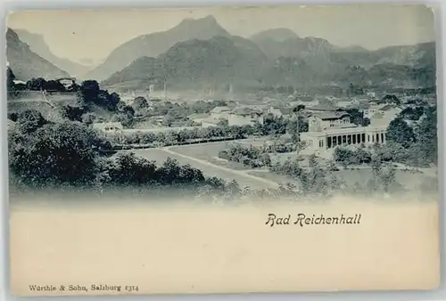 Bad Reichenhall Bad Reichenhall  ungelaufen ca. 1900 / Bad Reichenhall /Berchtesgadener Land LKR