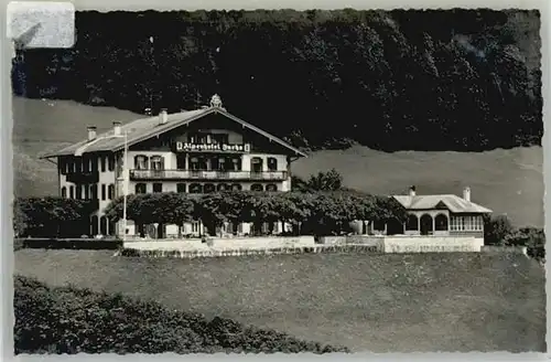 Bad Reichenhall Bad Reichenhall Hotel Fuchs ungelaufen ca. 1955 / Bad Reichenhall /Berchtesgadener Land LKR