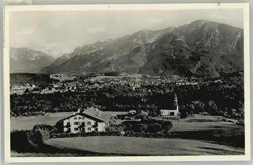 Bad Reichenhall Bad Reichenhall Hotel Fuchs ungelaufen ca. 1955 / Bad Reichenhall /Berchtesgadener Land LKR