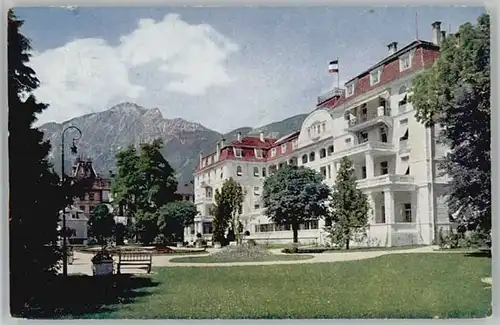 Bad Reichenhall Hotel Axelmannstein x 1929