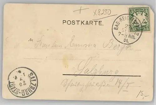 Bad Reichenhall [Stempelabschlag] x 1901
