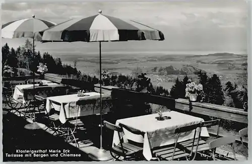 Bad Reichenhall Bad Reichenhall [Verlag] Gasthof Maria Eck ungelaufen ca. 1955 / Bad Reichenhall /Berchtesgadener Land LKR