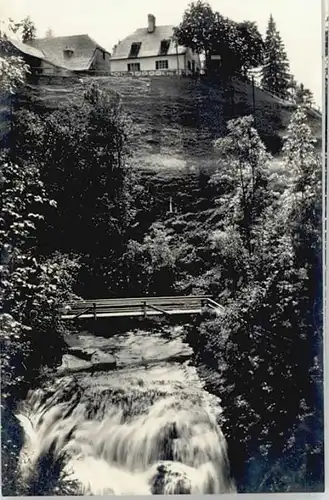 Bad Reichenhall Bad Reichenhall Staubbachfall ungelaufen ca. 1930 / Bad Reichenhall /Berchtesgadener Land LKR