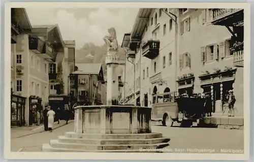 Berchtesgaden Marktplatz x 1941