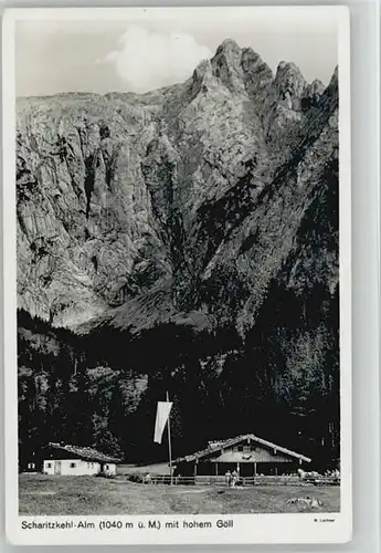 Berchtesgaden Berchtesgaden Scharitzkehl-Alm ungelaufen ca. 1955 / Berchtesgaden /Berchtesgadener Land LKR