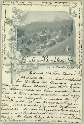 Berchtesgaden  x 1898