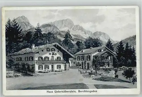 Berchtesgaden Berchtesgaden Haus Unterkaelberstein ungelaufen ca. 1930 / Berchtesgaden /Berchtesgadener Land LKR
