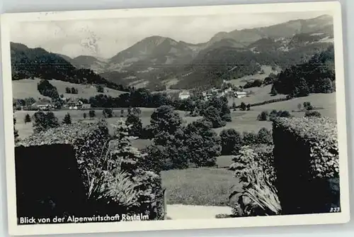 Berchtesgaden Wirtschaft Rostalm x 1934
