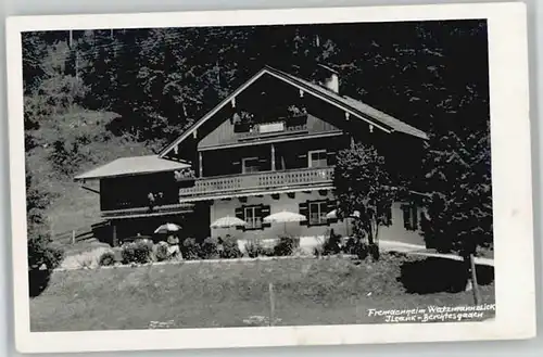 Berchtesgaden Ilsank Fremdenheim Watzmannblick x 1954