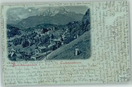 Berchtesgaden Locksteinstrasse x 1898