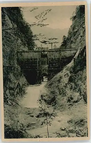 Berchtesgaden Berchtesgaden [Verlag Karl Ermisch] Almbachklamm  ungelaufen ca. 1920 / Berchtesgaden /Berchtesgadener Land LKR