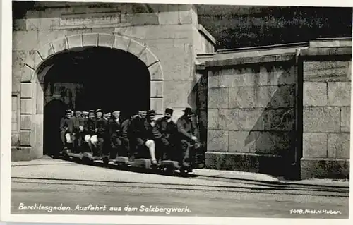 Berchtesgaden Berchtesgaden Salzbergwerk  ungelaufen ca. 1930 / Berchtesgaden /Berchtesgadener Land LKR