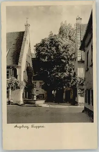 Augsburg Fuggerei x 1937