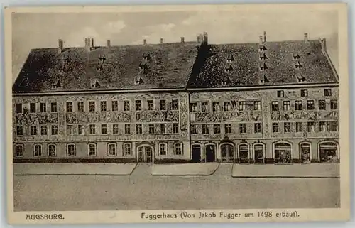 Augsburg Fuggerhaus x 1921