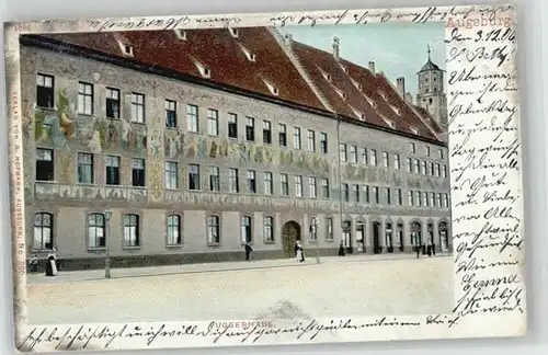 Augsburg Fuggerhaus x 1906