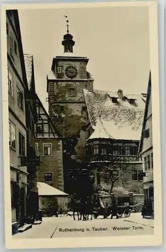 Rothenburg Tauber Weisser Turm  