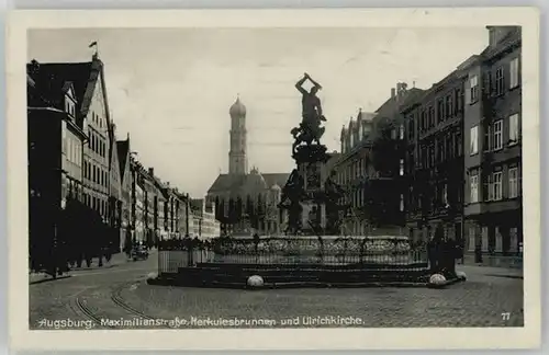 Augsburg Ulrichs Kirche  x 1942
