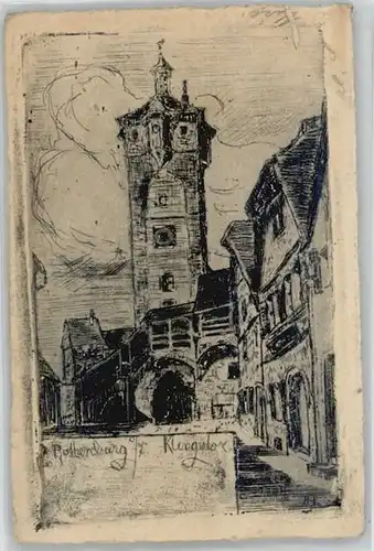 Rothenburg Tauber  x 1917