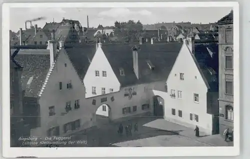 Augsburg Fuggerei x 1940