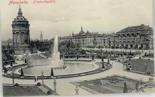 Mannheim Friedrichsplatz x 1909