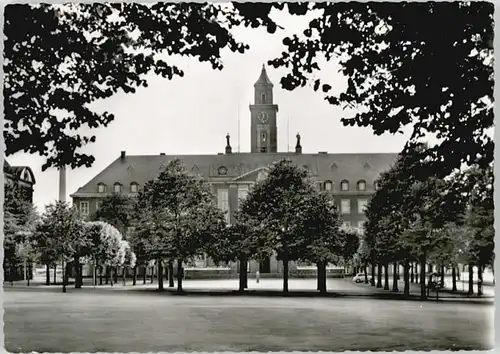 Herne Westfalen Herne Westfalen Rathaus x 1959 / Herne /Herne Stadtkreis