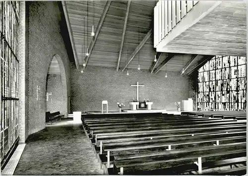 Herne Westfalen Herne Westfalen Dreifaltigkeits Kirche  ungelaufen ca. 1965 / Herne /Herne Stadtkreis