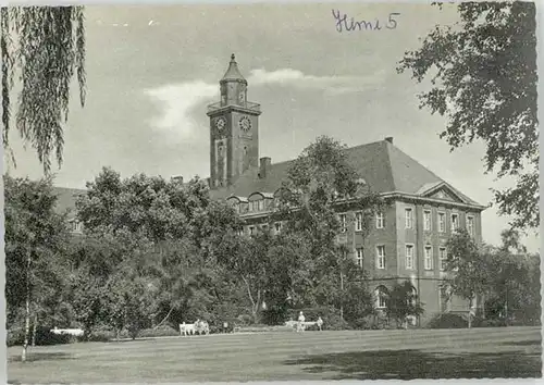 Herne Westfalen Herne Westfalen Rathaus ungelaufen ca. 1965 / Herne /Herne Stadtkreis